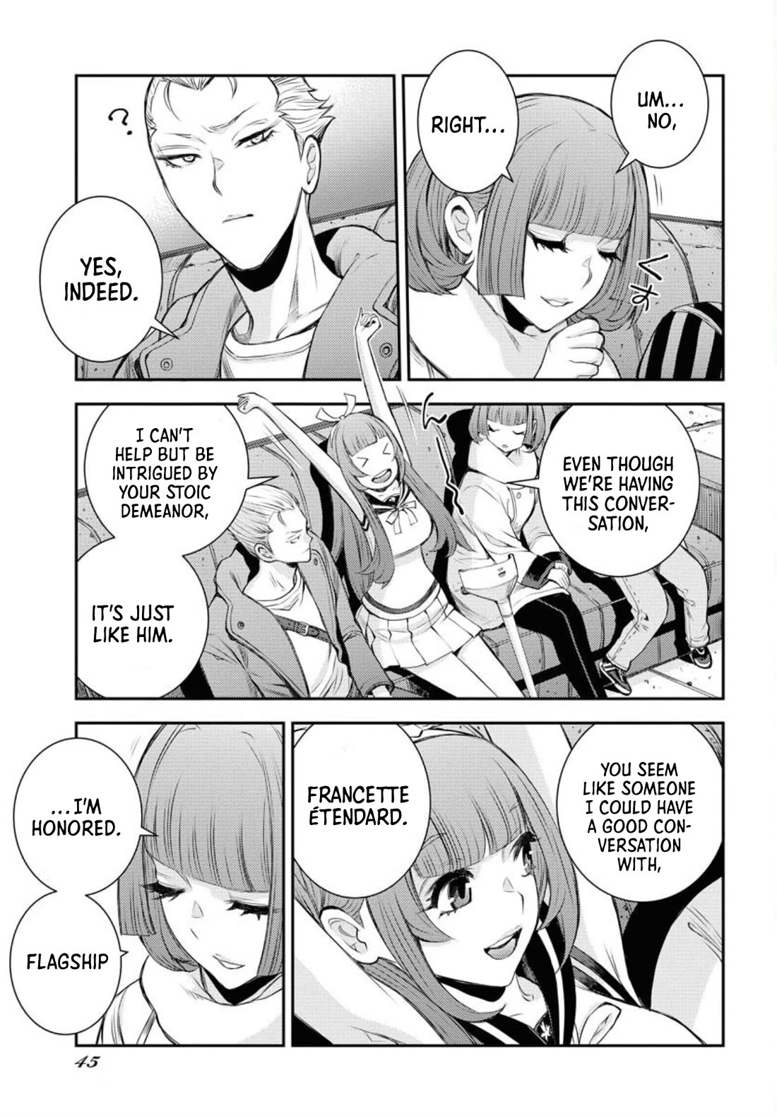 Aoki Hagane no Arpeggio chapter 156 page 12