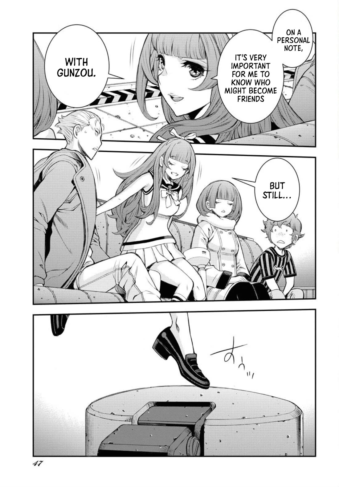 Aoki Hagane no Arpeggio chapter 156 page 14