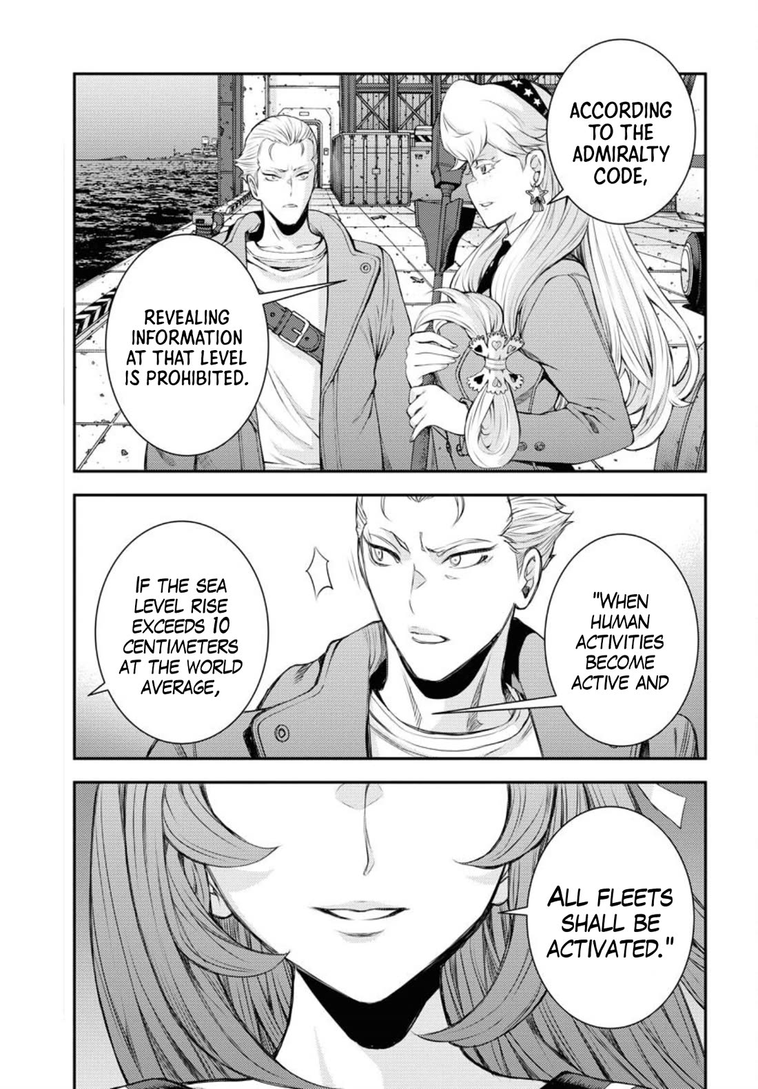 Aoki Hagane no Arpeggio chapter 156 page 22