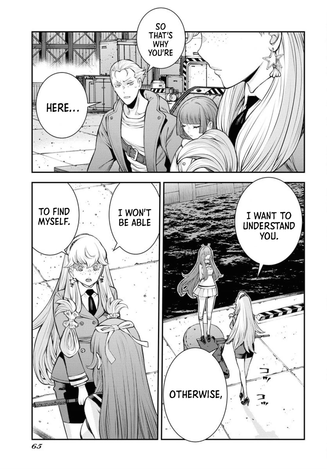 Aoki Hagane no Arpeggio chapter 156 page 32