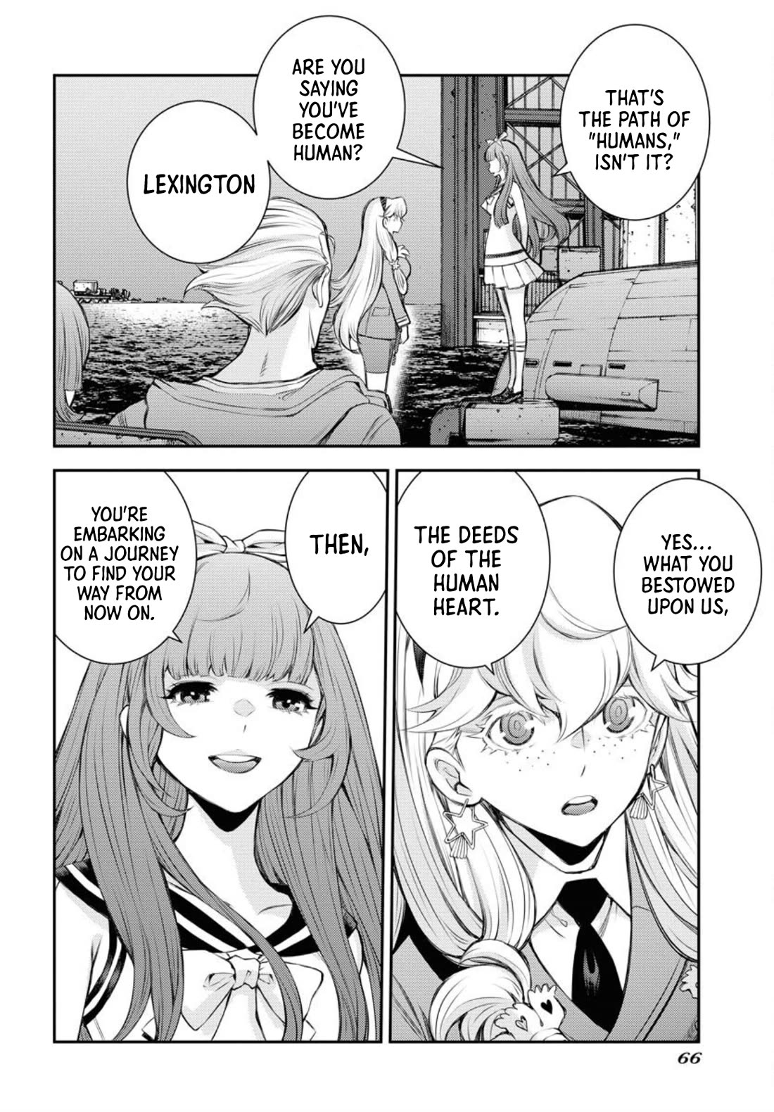 Aoki Hagane no Arpeggio chapter 156 page 33