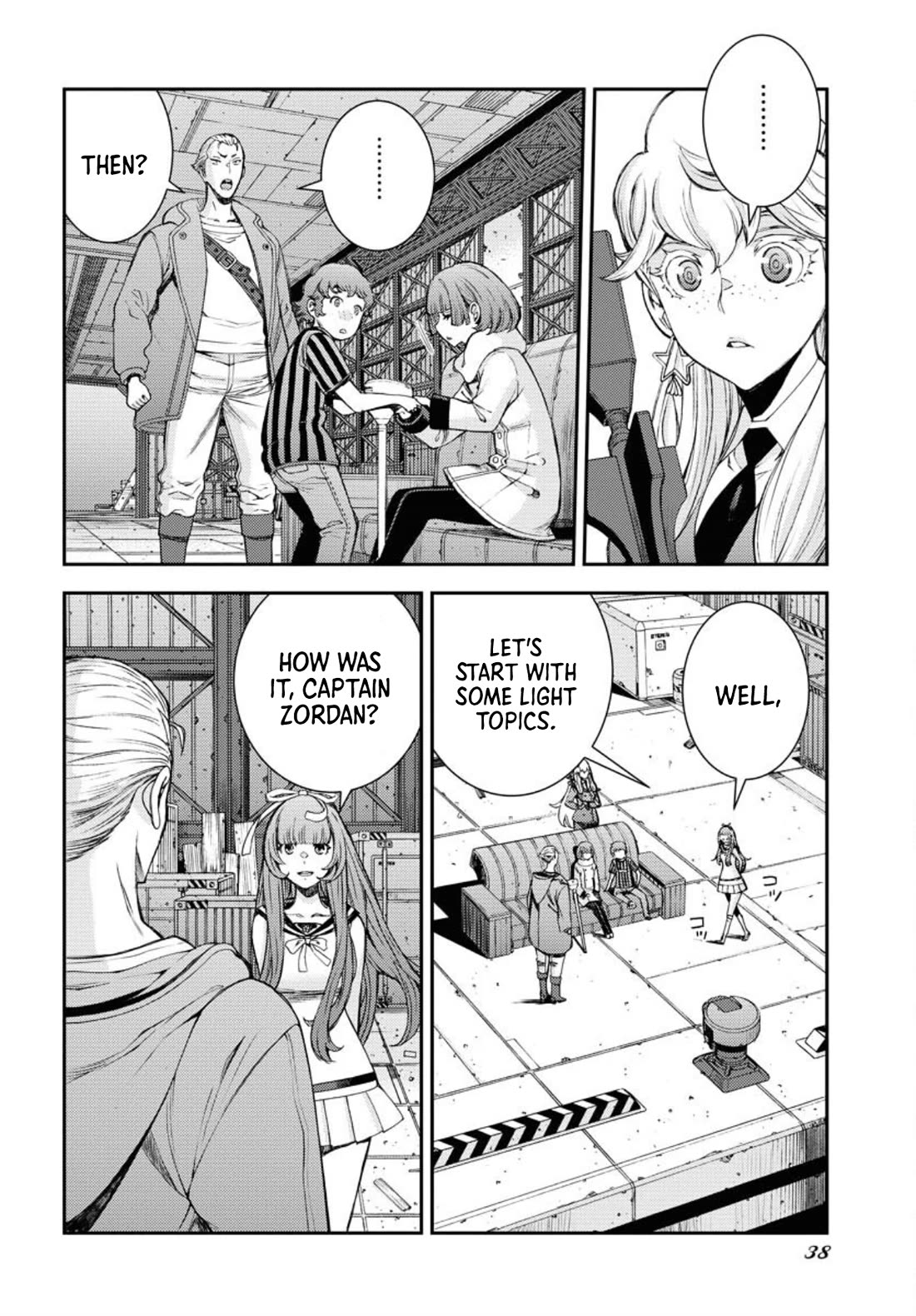 Aoki Hagane no Arpeggio chapter 156 page 5