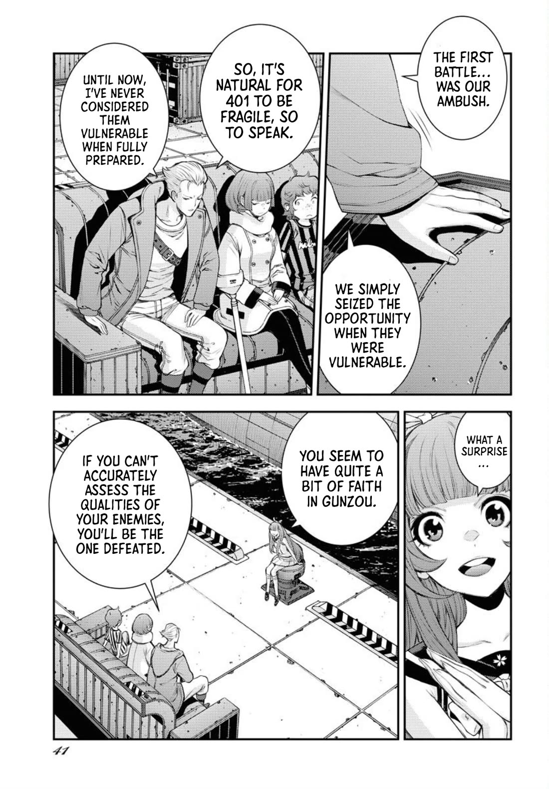 Aoki Hagane no Arpeggio chapter 156 page 8