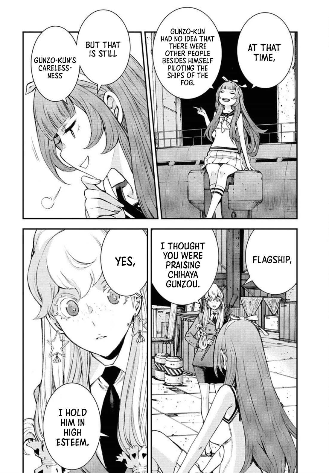 Aoki Hagane no Arpeggio chapter 156 page 9