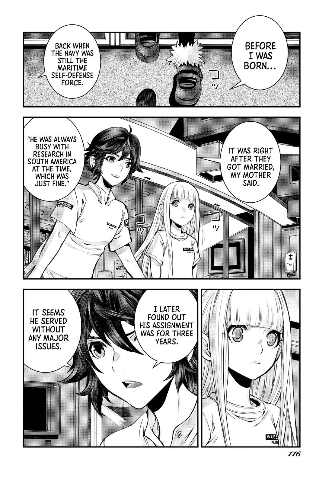 Aoki Hagane no Arpeggio chapter 157 page 10