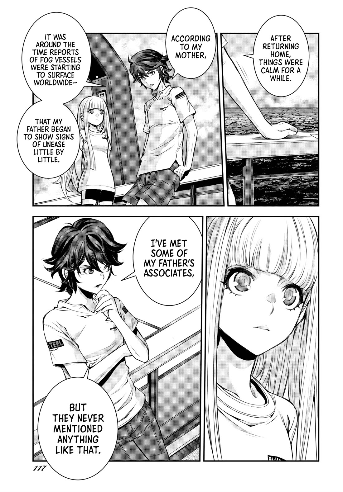 Aoki Hagane no Arpeggio chapter 157 page 11