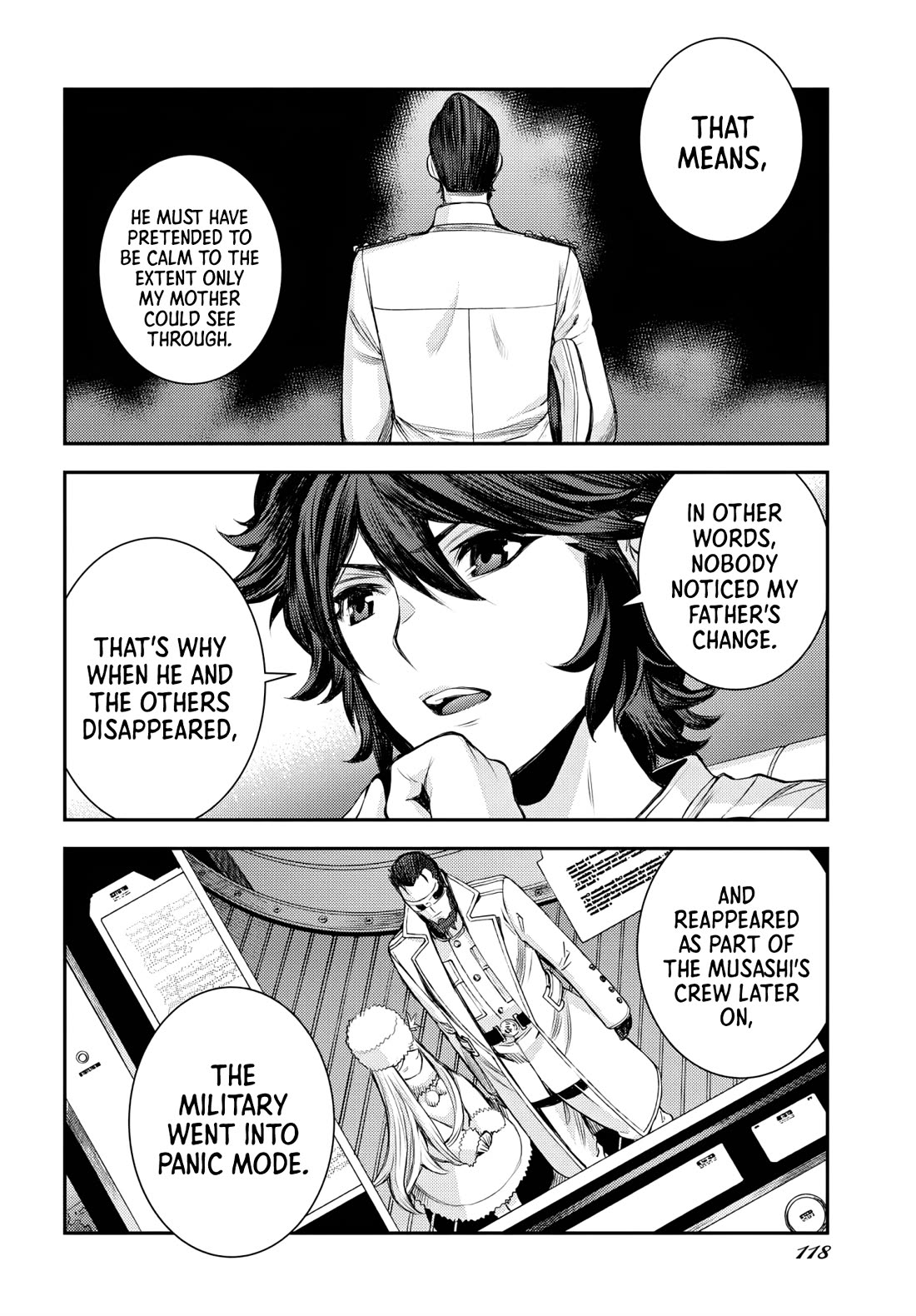 Aoki Hagane no Arpeggio chapter 157 page 12