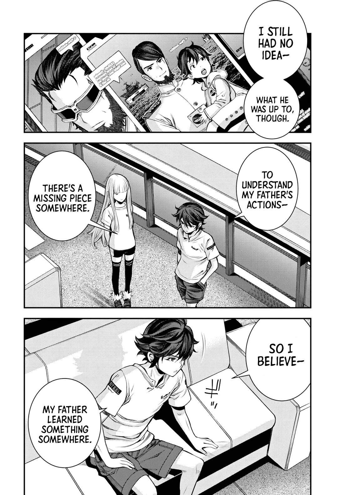 Aoki Hagane no Arpeggio chapter 157 page 14