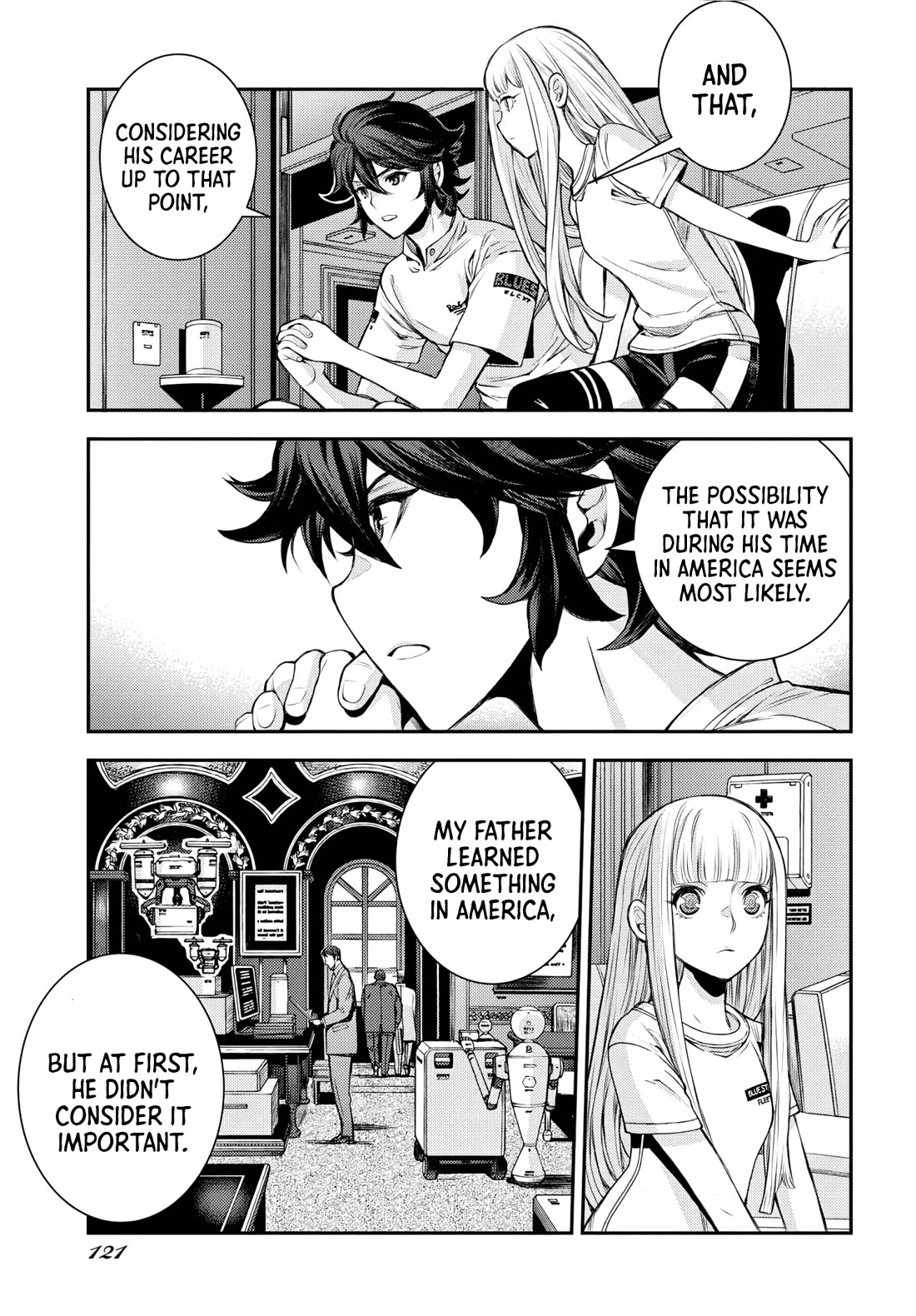Aoki Hagane no Arpeggio chapter 157 page 15