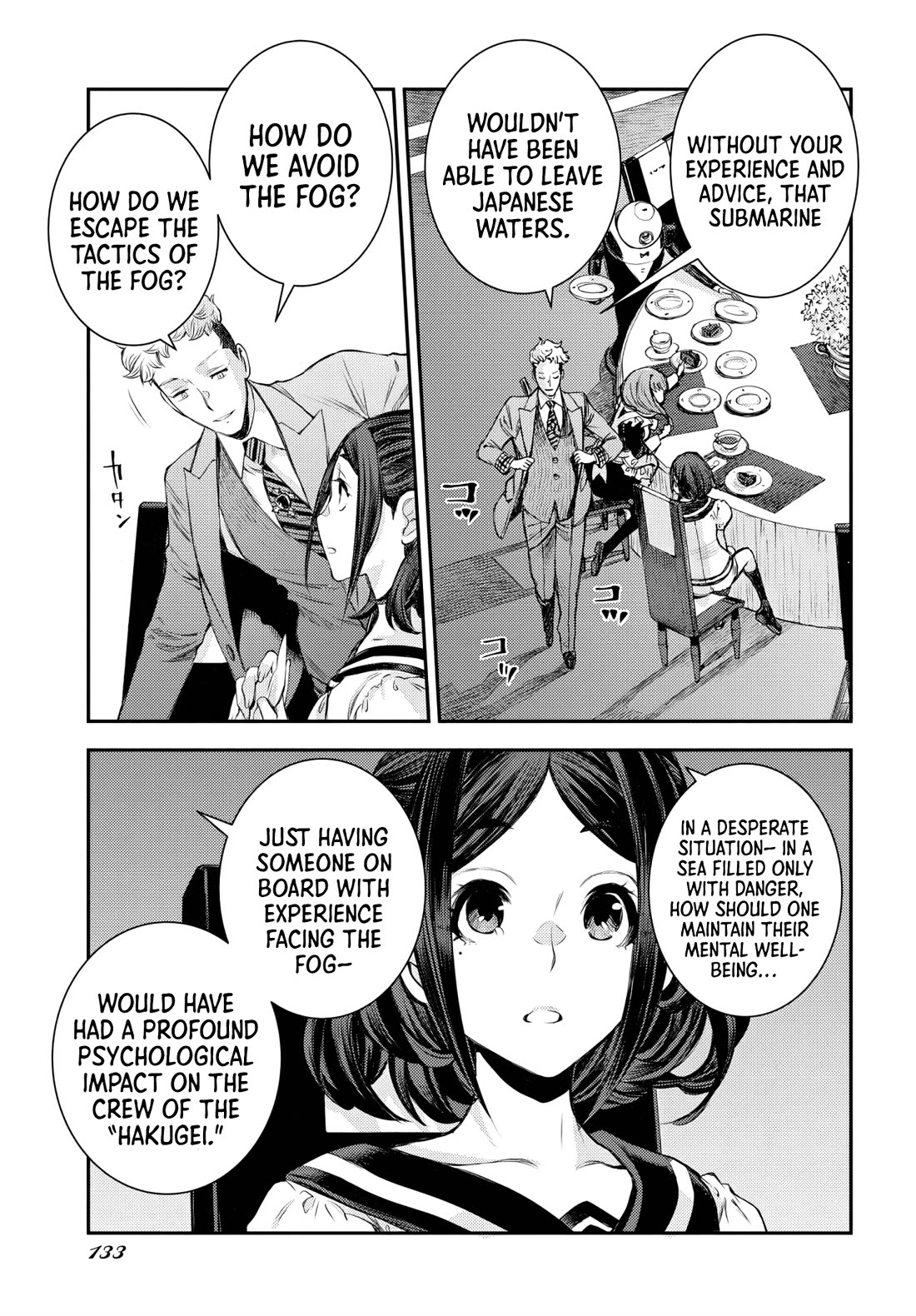 Aoki Hagane no Arpeggio chapter 157 page 27