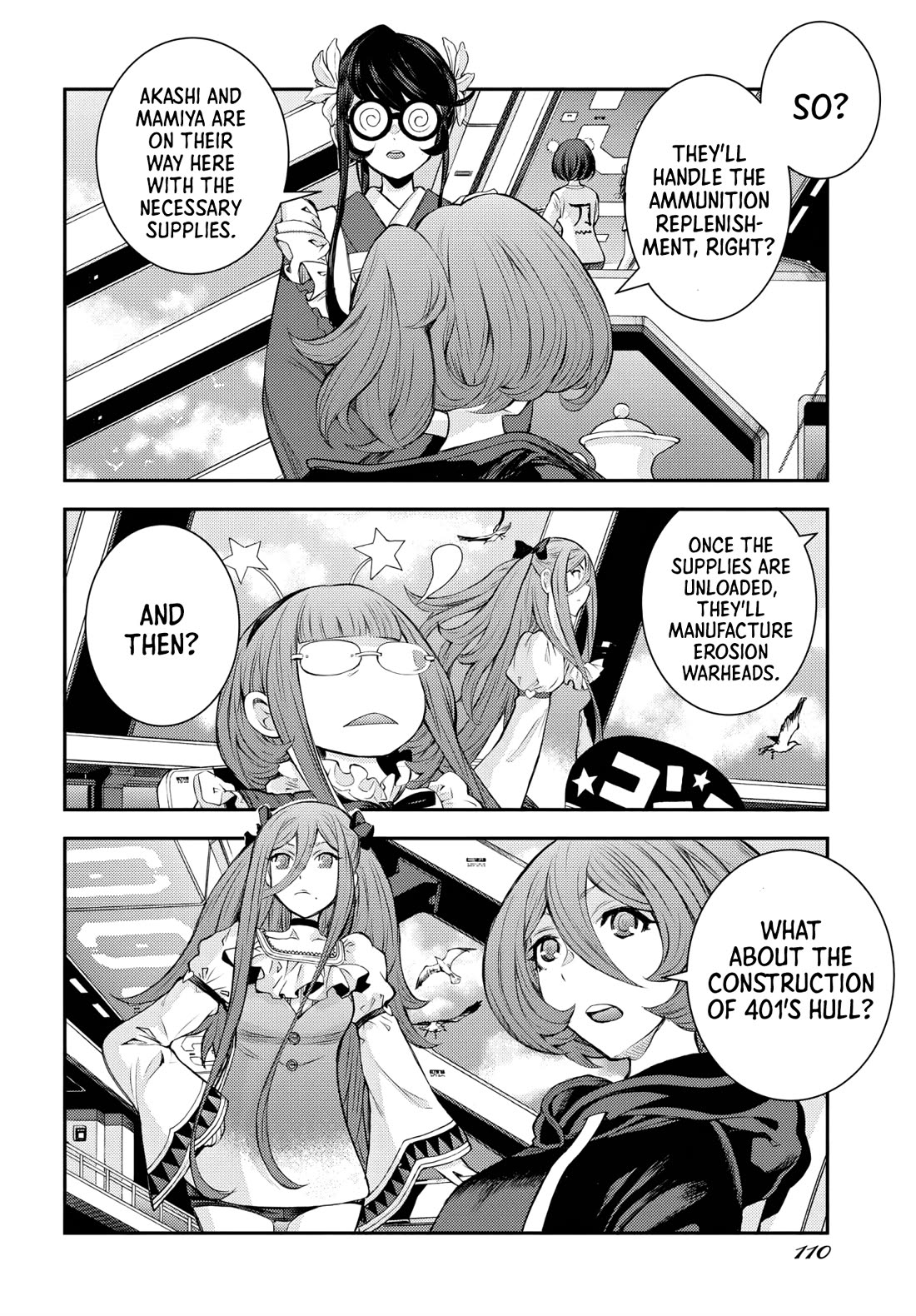 Aoki Hagane no Arpeggio chapter 157 page 4