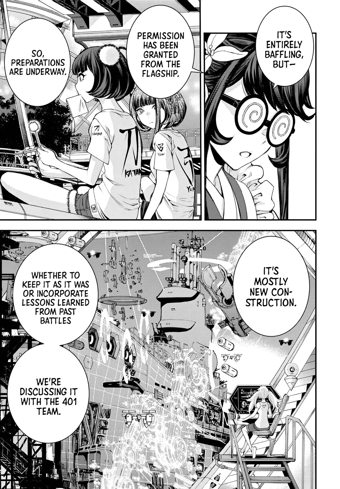 Aoki Hagane no Arpeggio chapter 157 page 5