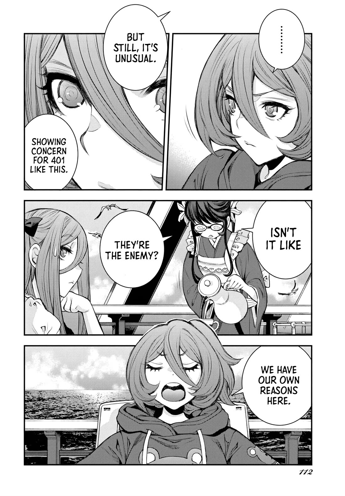 Aoki Hagane no Arpeggio chapter 157 page 6