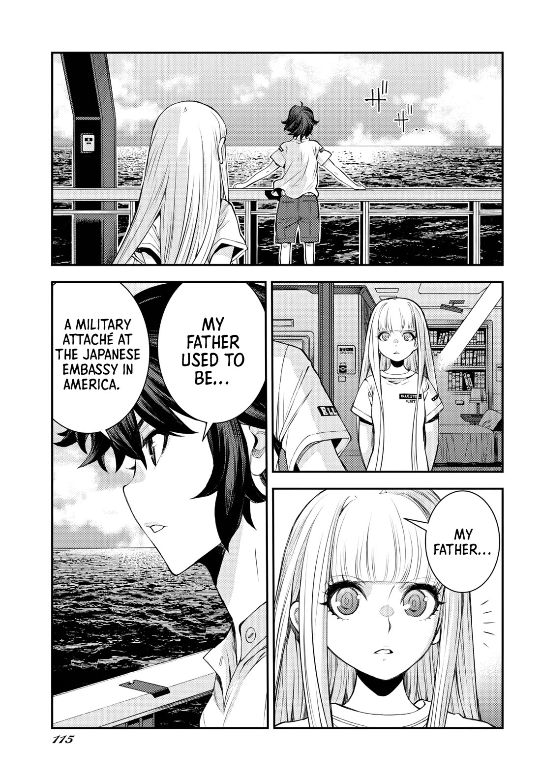 Aoki Hagane no Arpeggio chapter 157 page 9