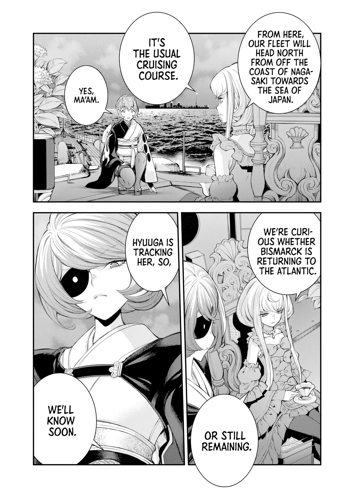 Aoki Hagane no Arpeggio chapter 158 page 10