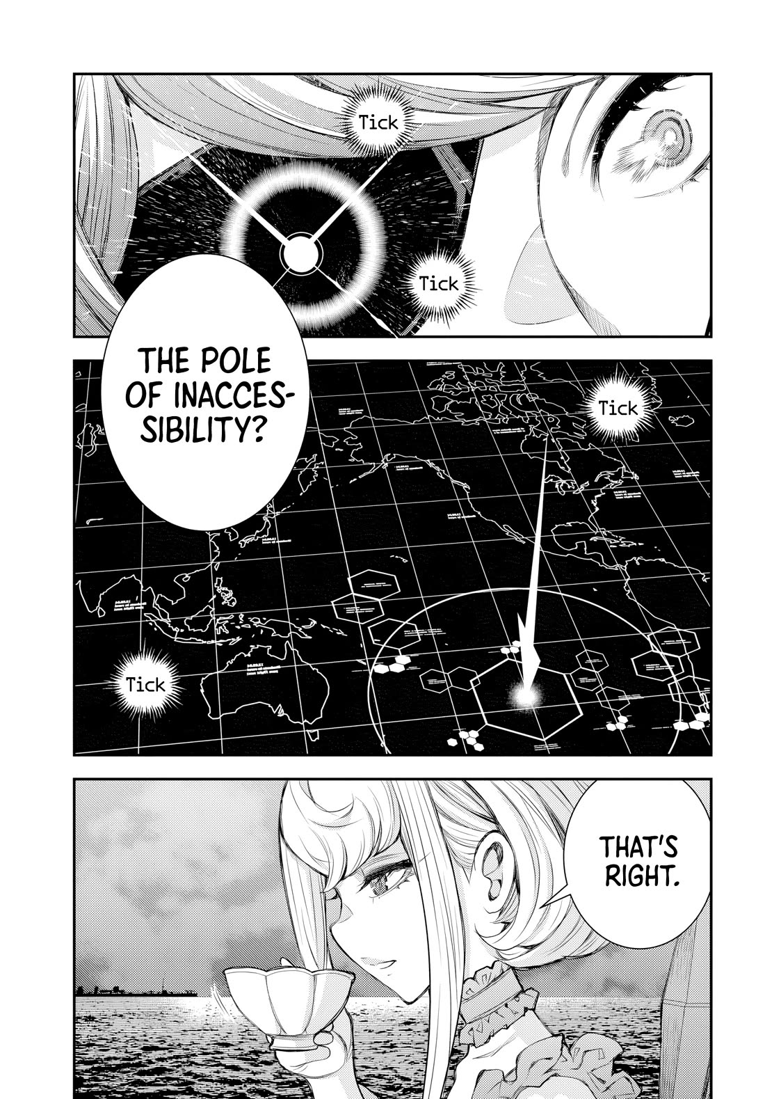 Aoki Hagane no Arpeggio chapter 158 page 12