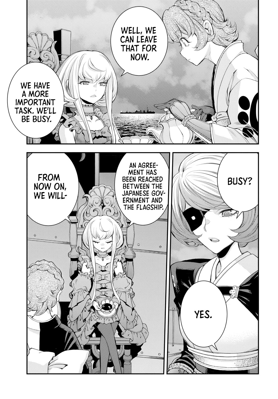 Aoki Hagane no Arpeggio chapter 158 page 14