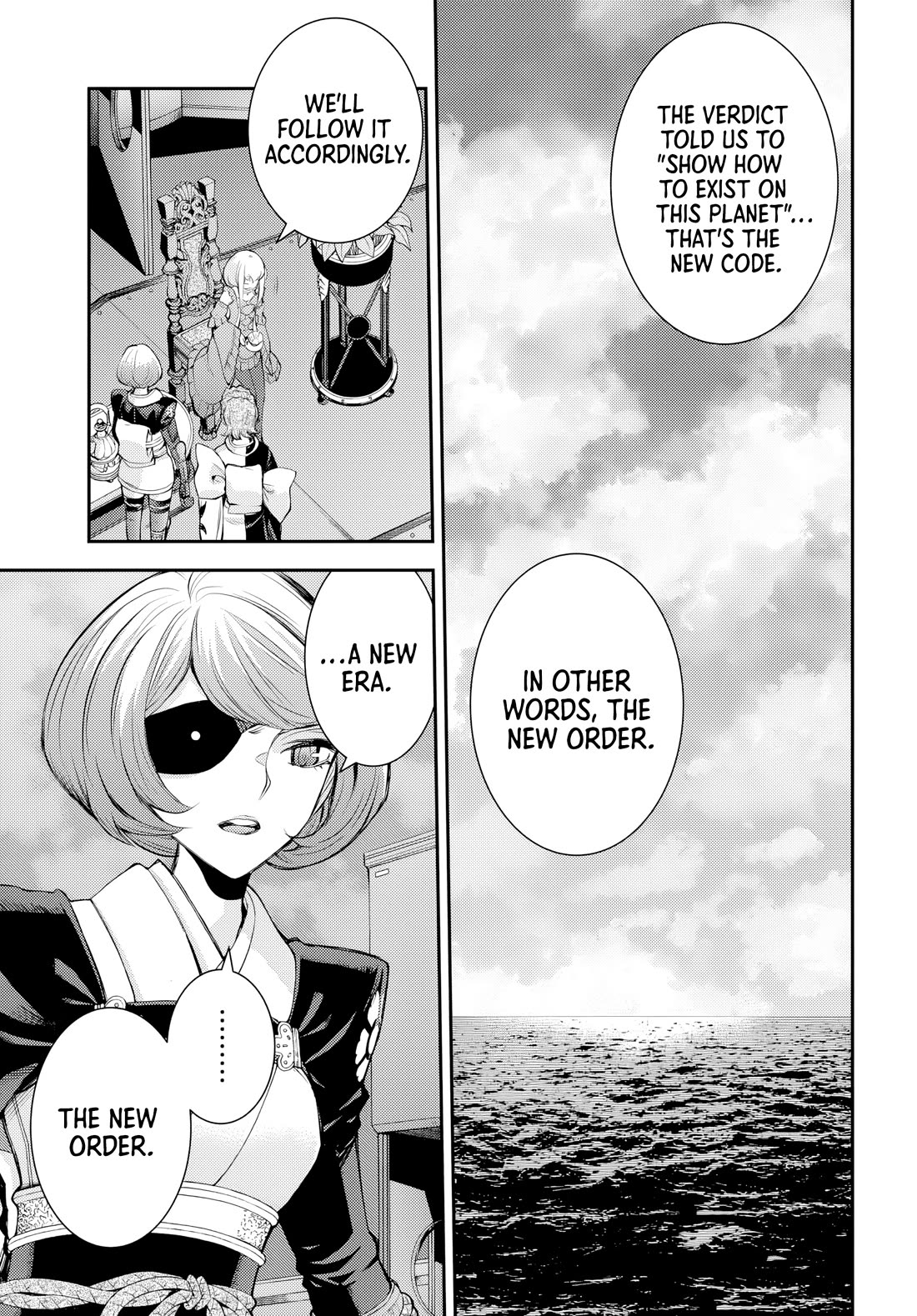 Aoki Hagane no Arpeggio chapter 158 page 18