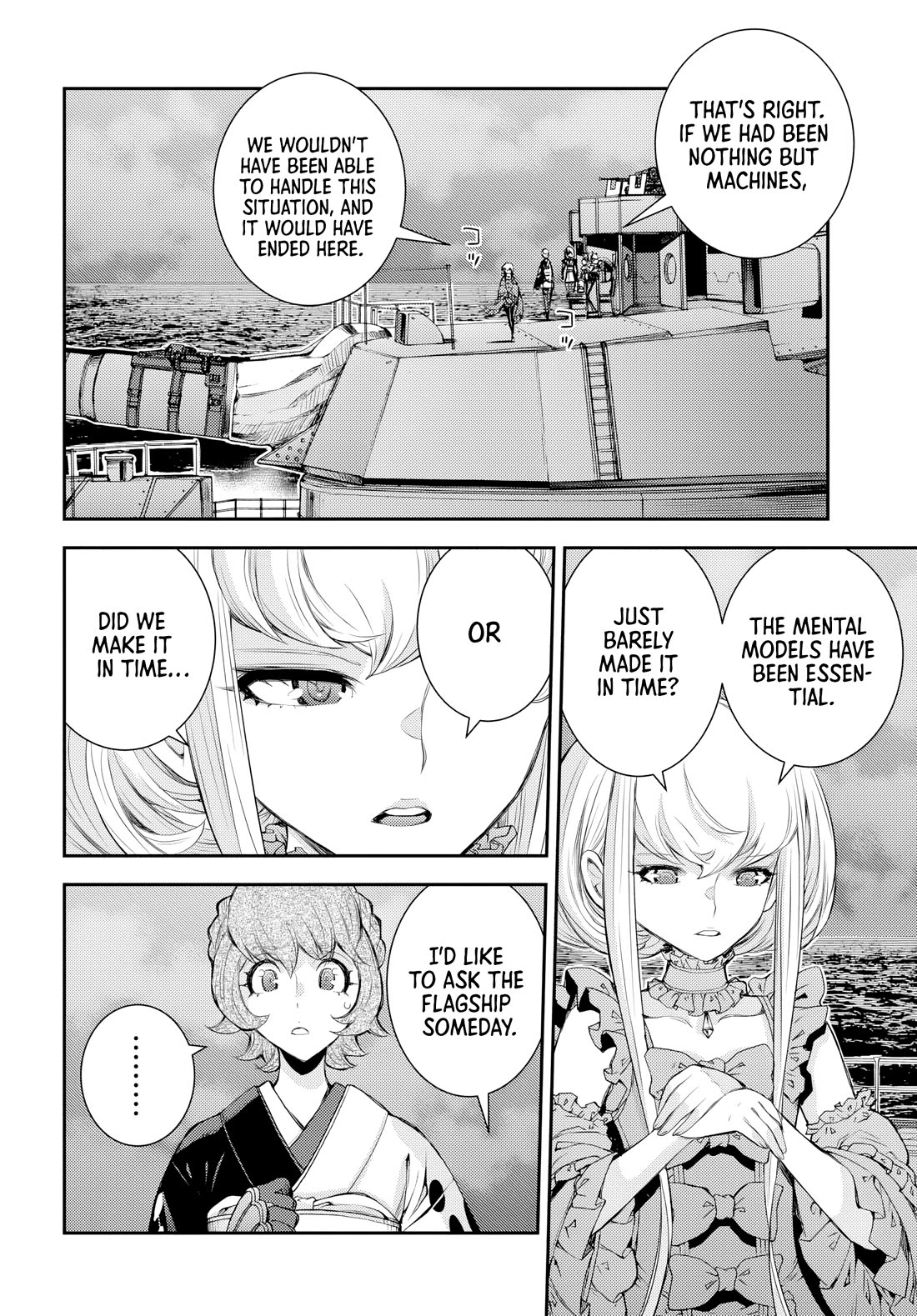 Aoki Hagane no Arpeggio chapter 158 page 19
