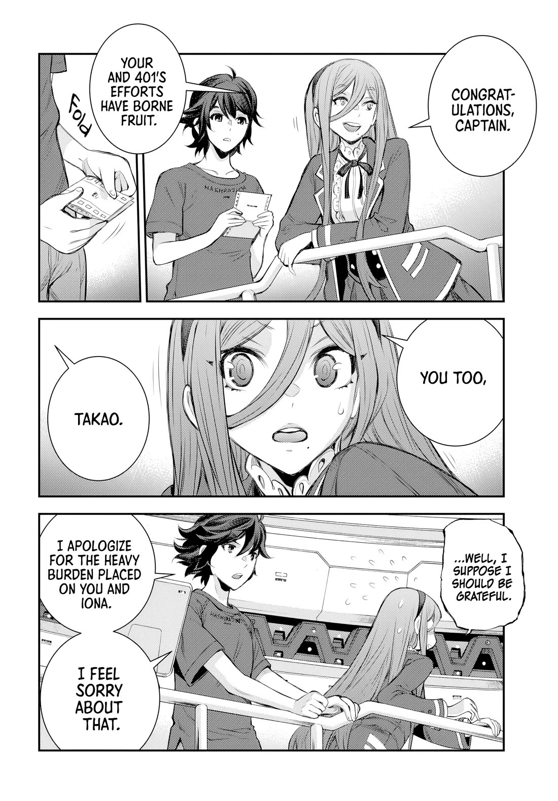 Aoki Hagane no Arpeggio chapter 158 page 23