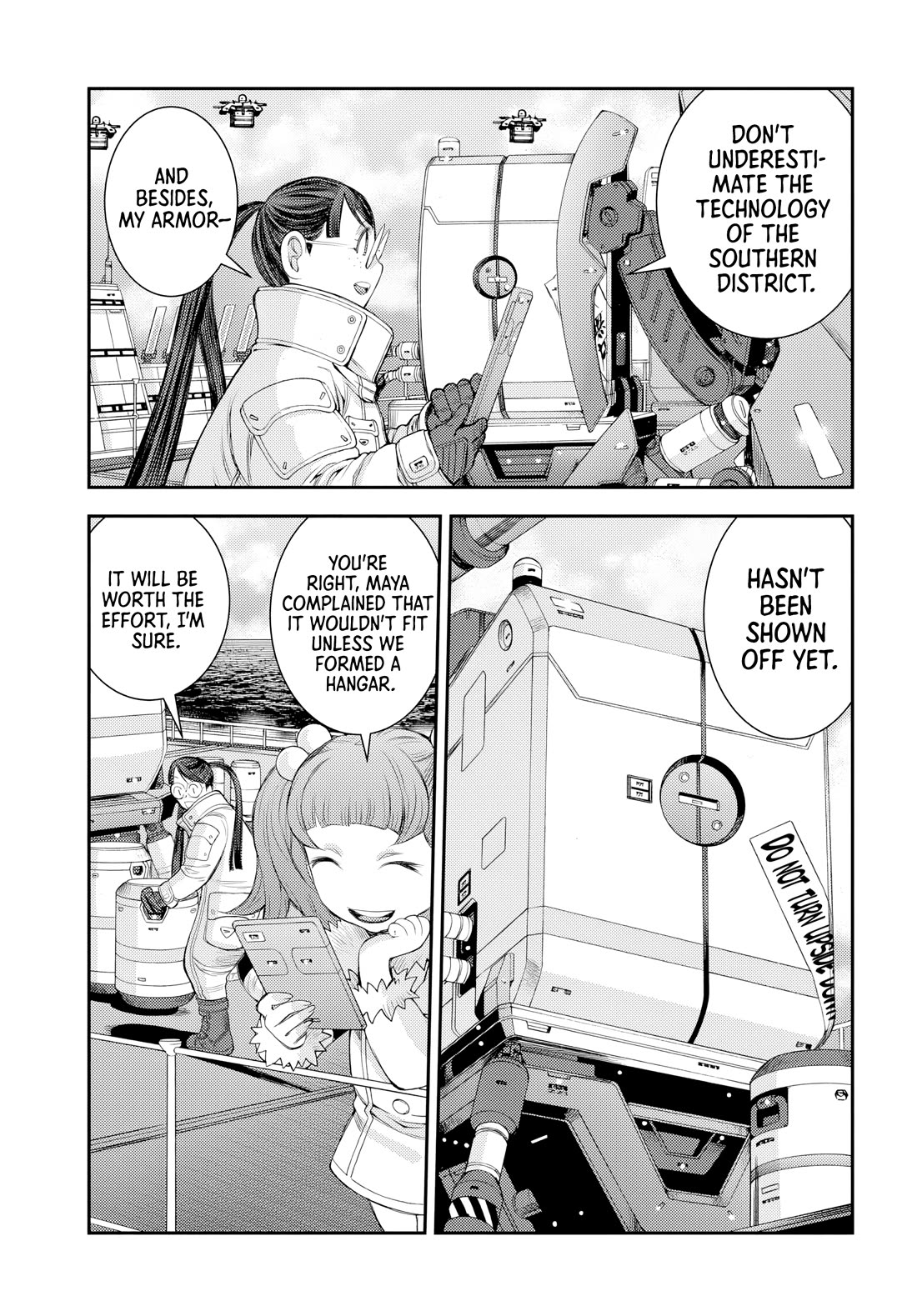 Aoki Hagane no Arpeggio chapter 158 page 4