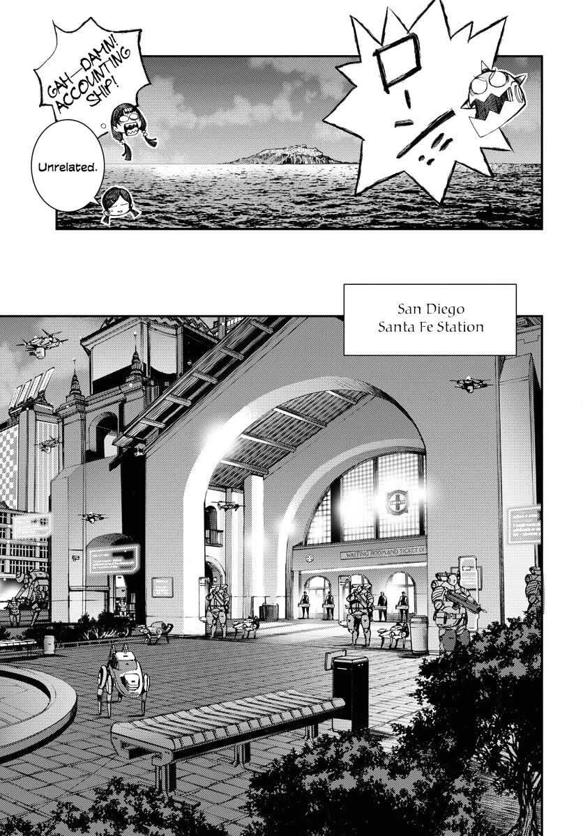 Aoki Hagane no Arpeggio chapter 162 page 18