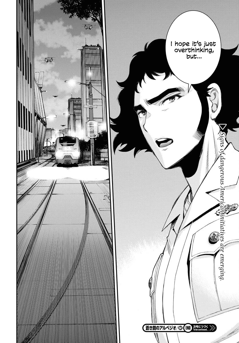 Aoki Hagane no Arpeggio chapter 162 page 28