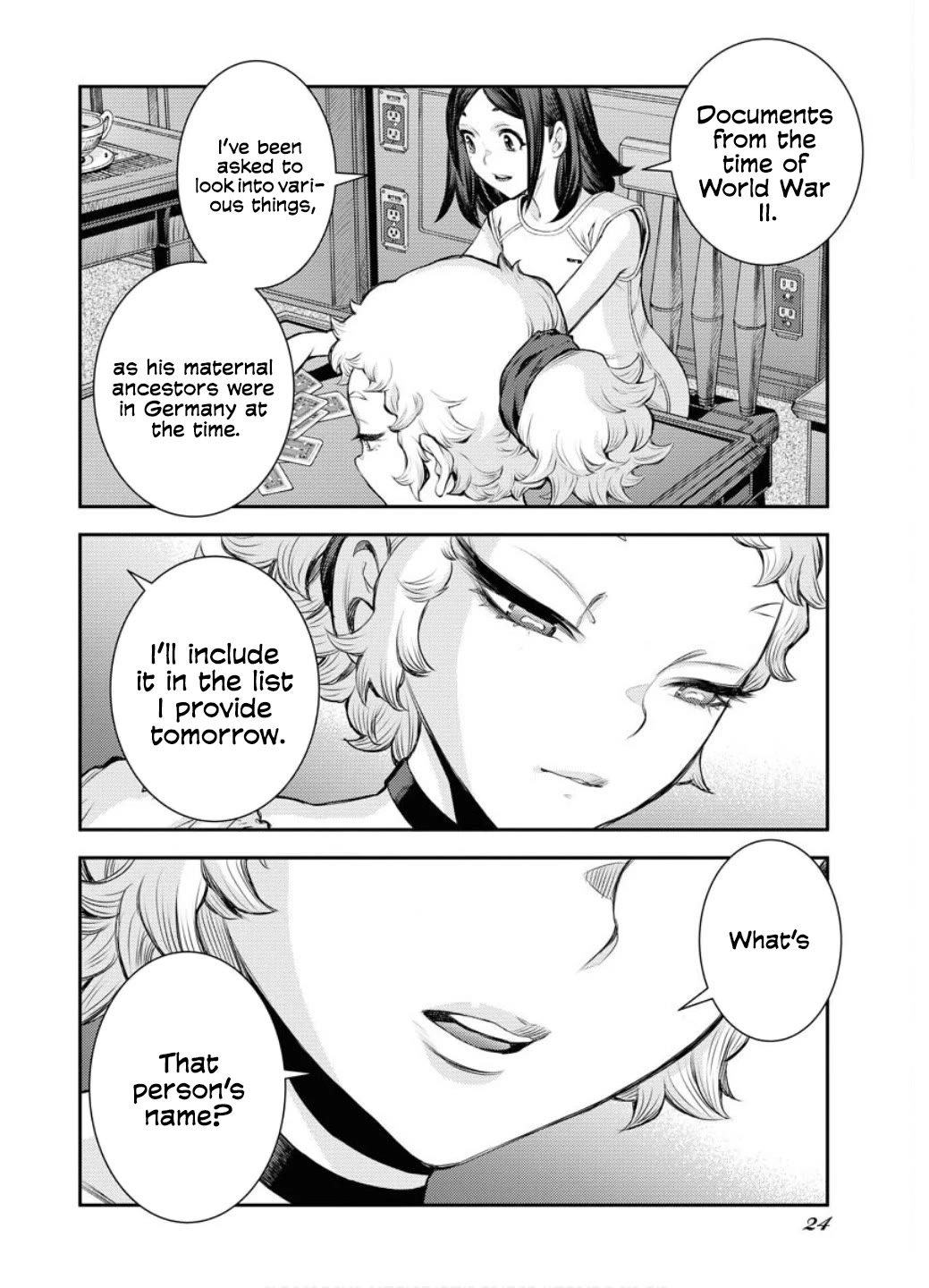 Aoki Hagane no Arpeggio chapter 163 page 25