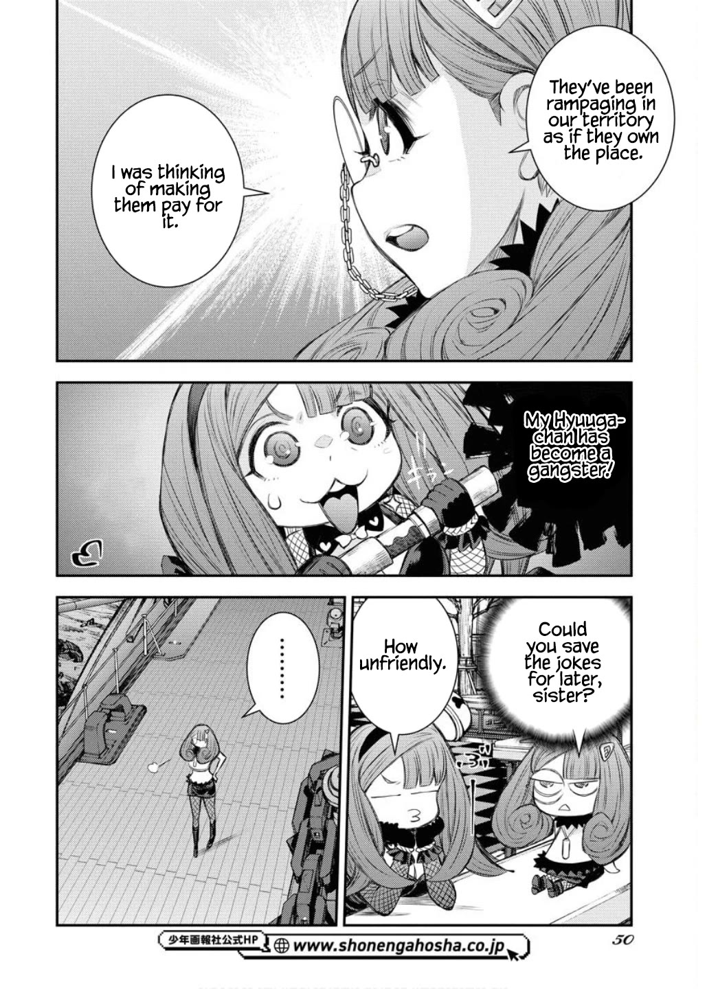 Aoki Hagane no Arpeggio chapter 164 page 11