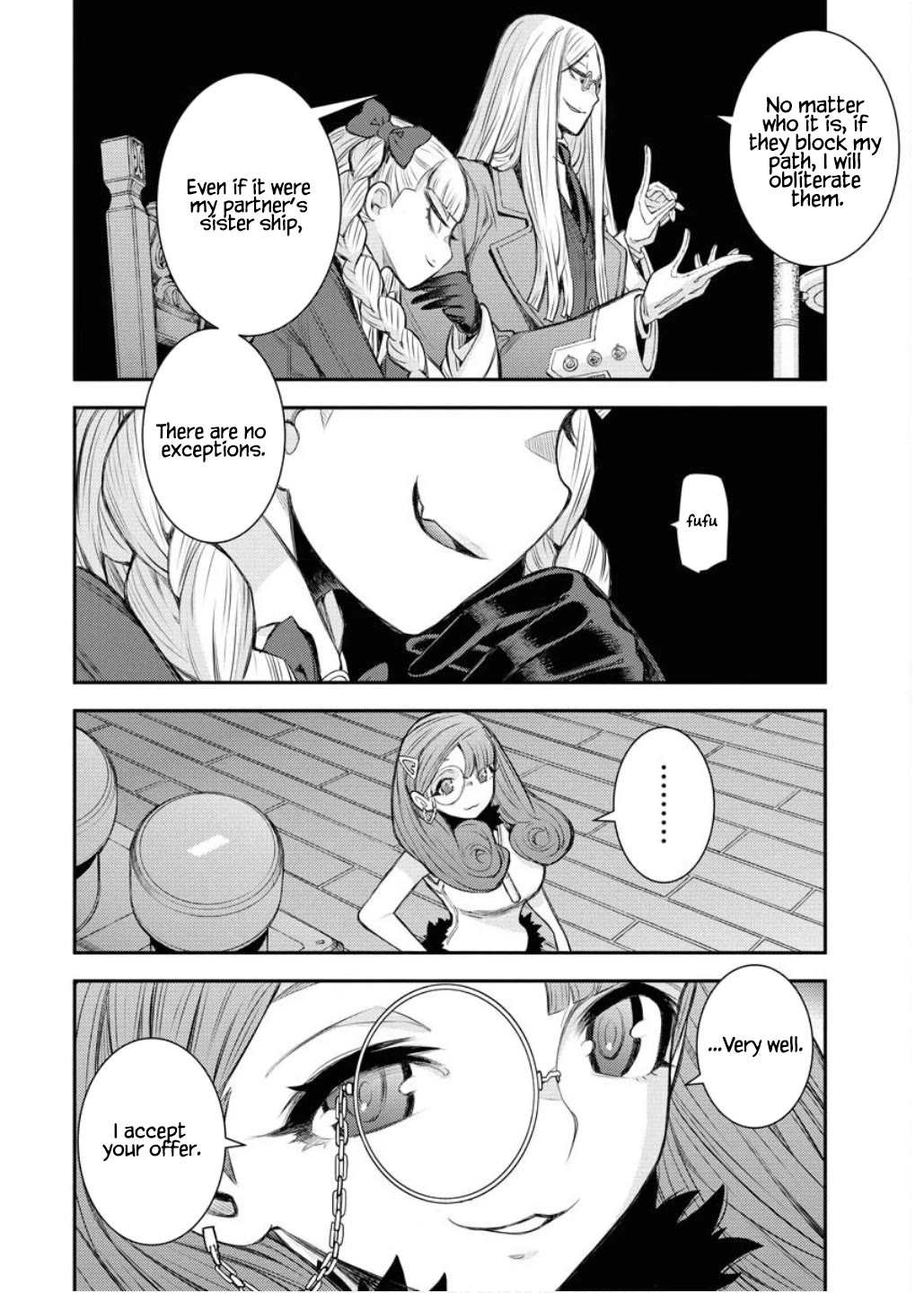 Aoki Hagane no Arpeggio chapter 164 page 37