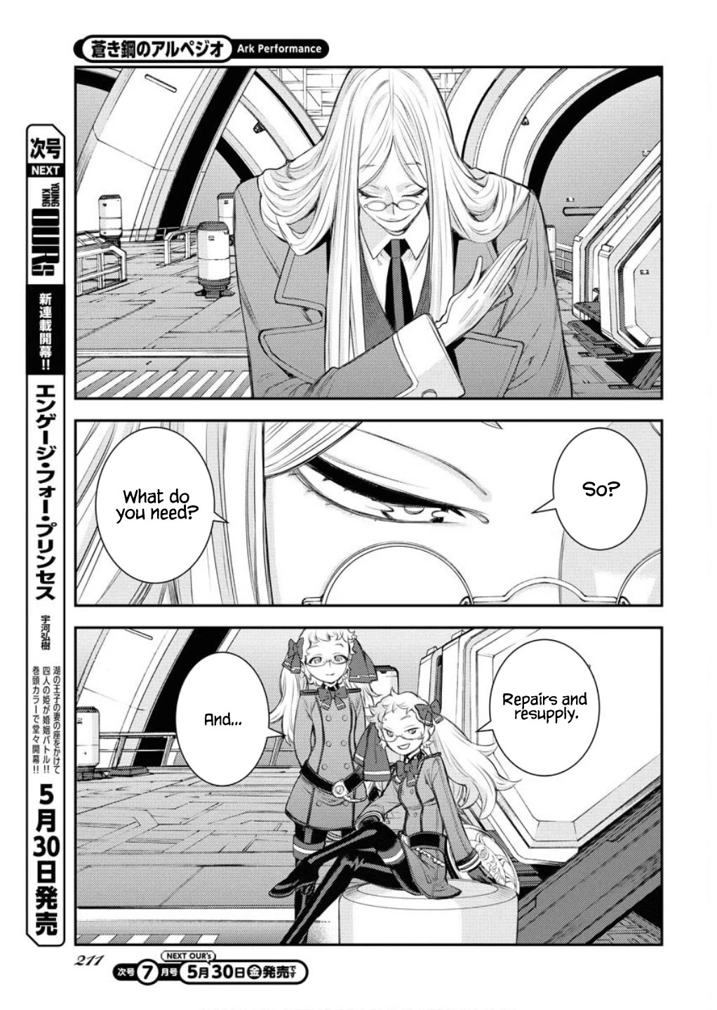 Aoki Hagane no Arpeggio chapter 165 page 26