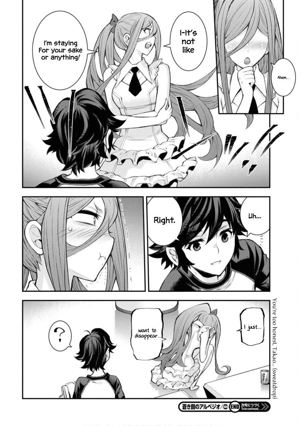 Aoki Hagane no Arpeggio chapter 168 page 33