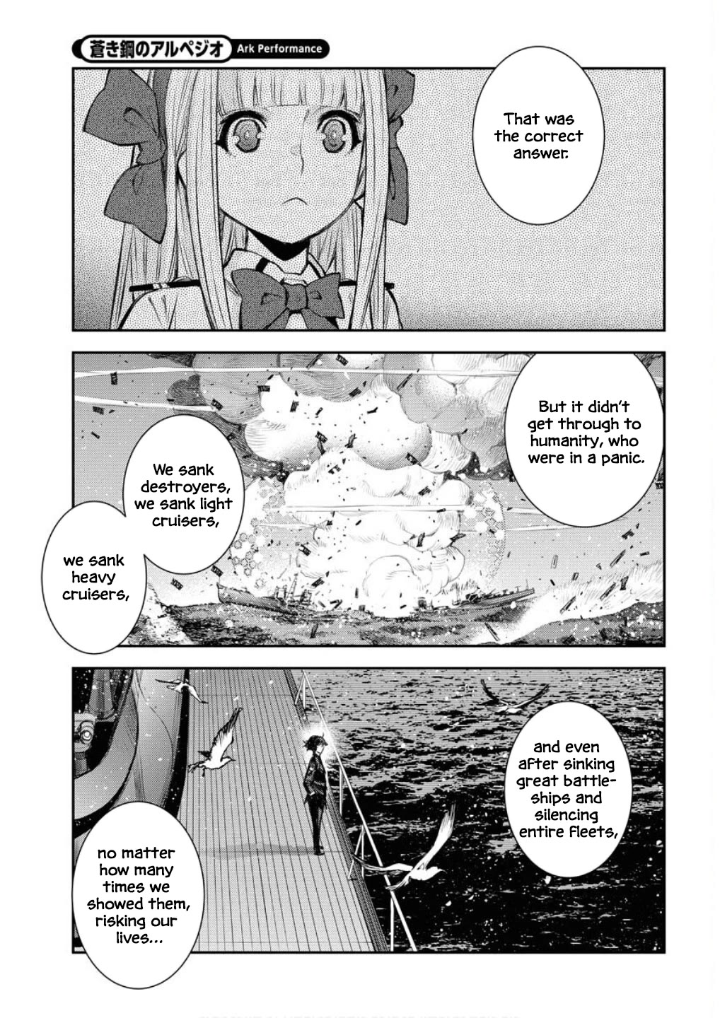 Aoki Hagane no Arpeggio chapter 168 page 6
