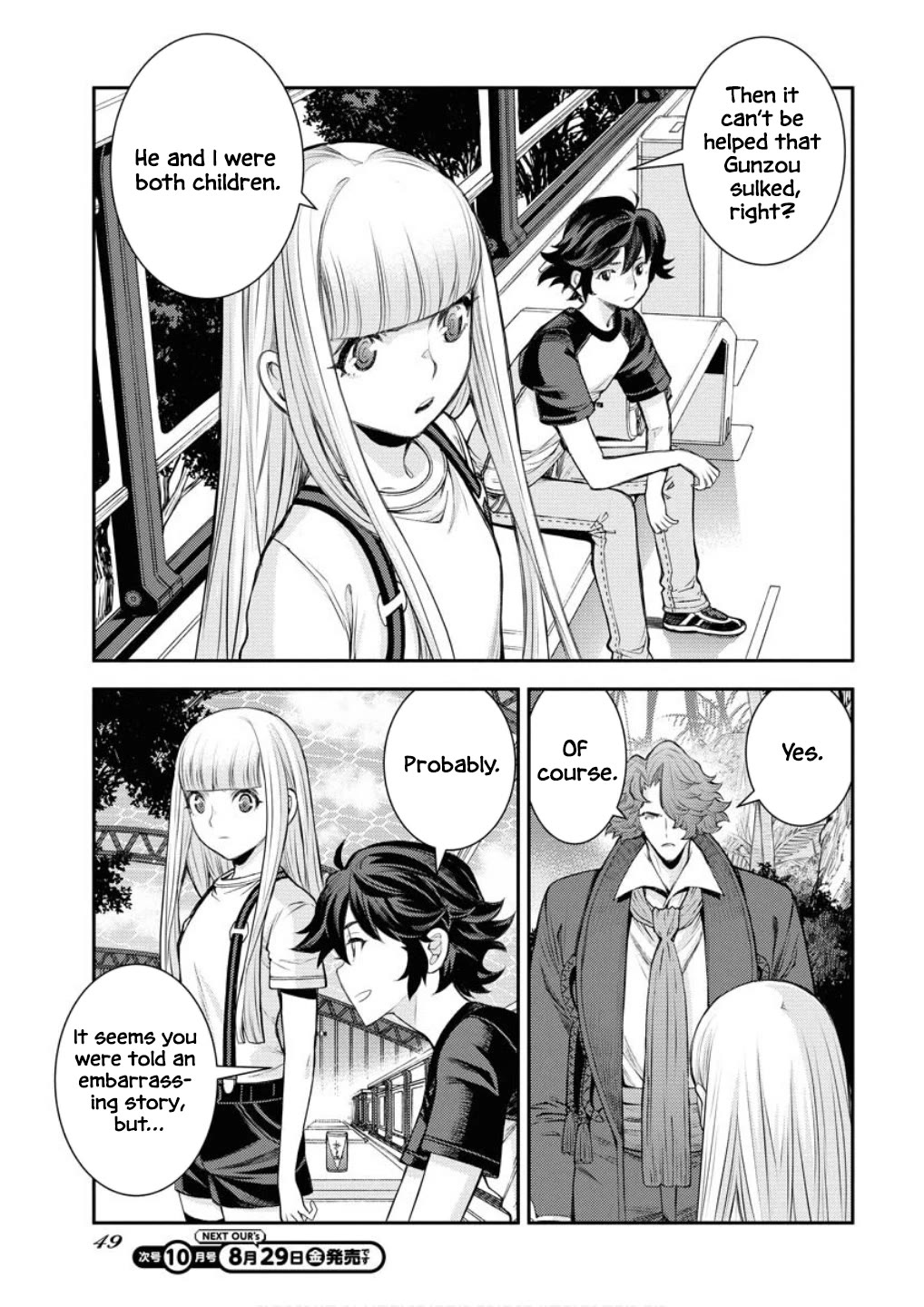 Aoki Hagane no Arpeggio chapter 168 page 8