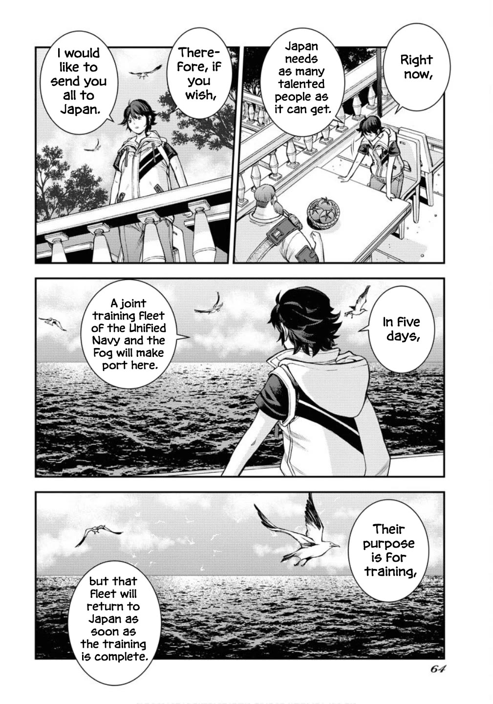 Aoki Hagane no Arpeggio chapter 169 page 32