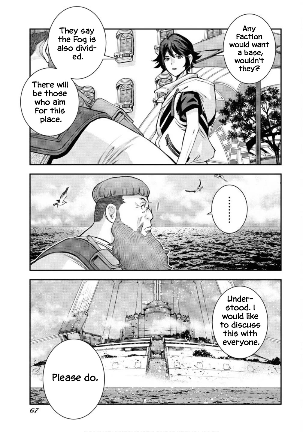 Aoki Hagane no Arpeggio chapter 169 page 35