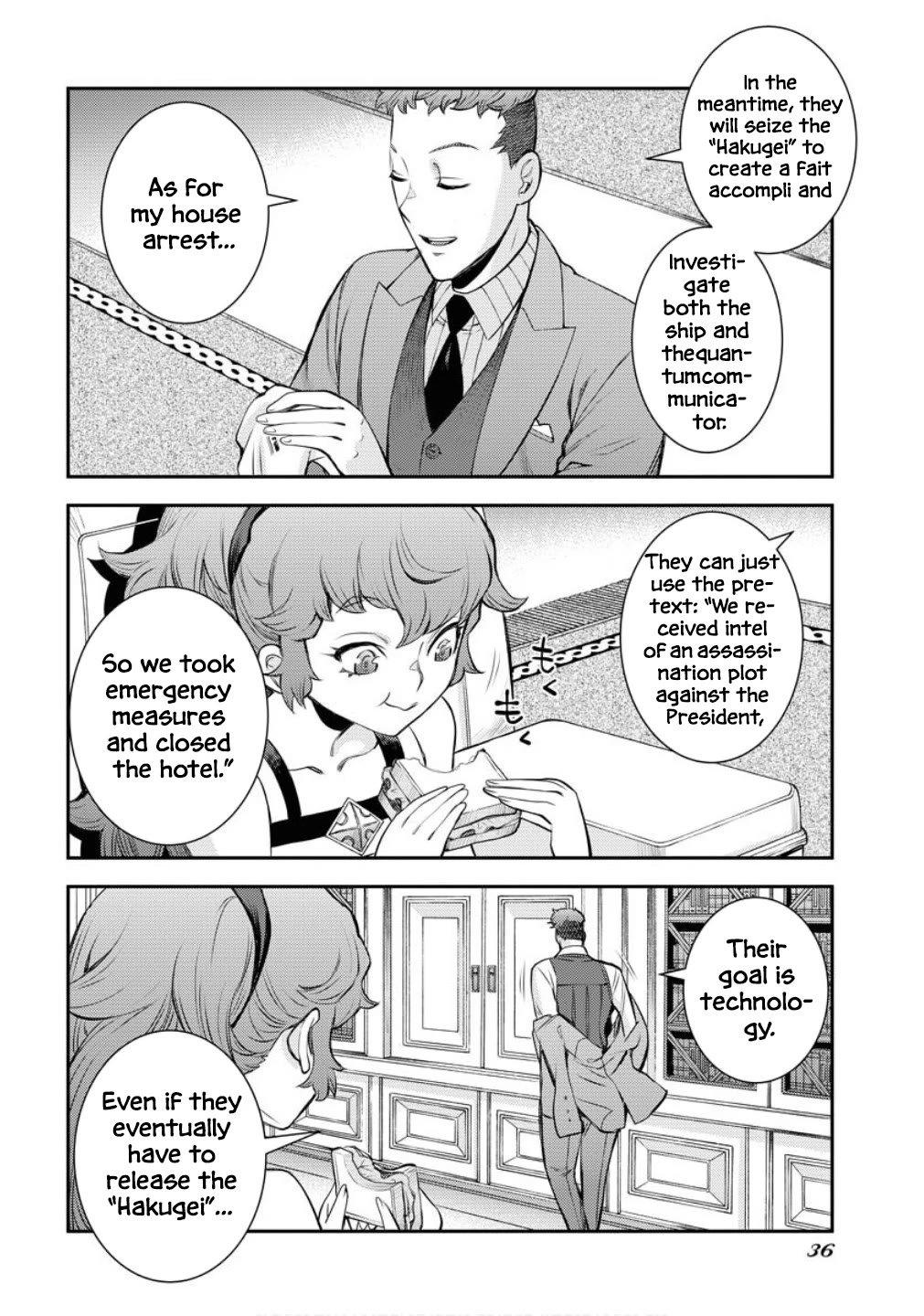 Aoki Hagane no Arpeggio chapter 173 page 33