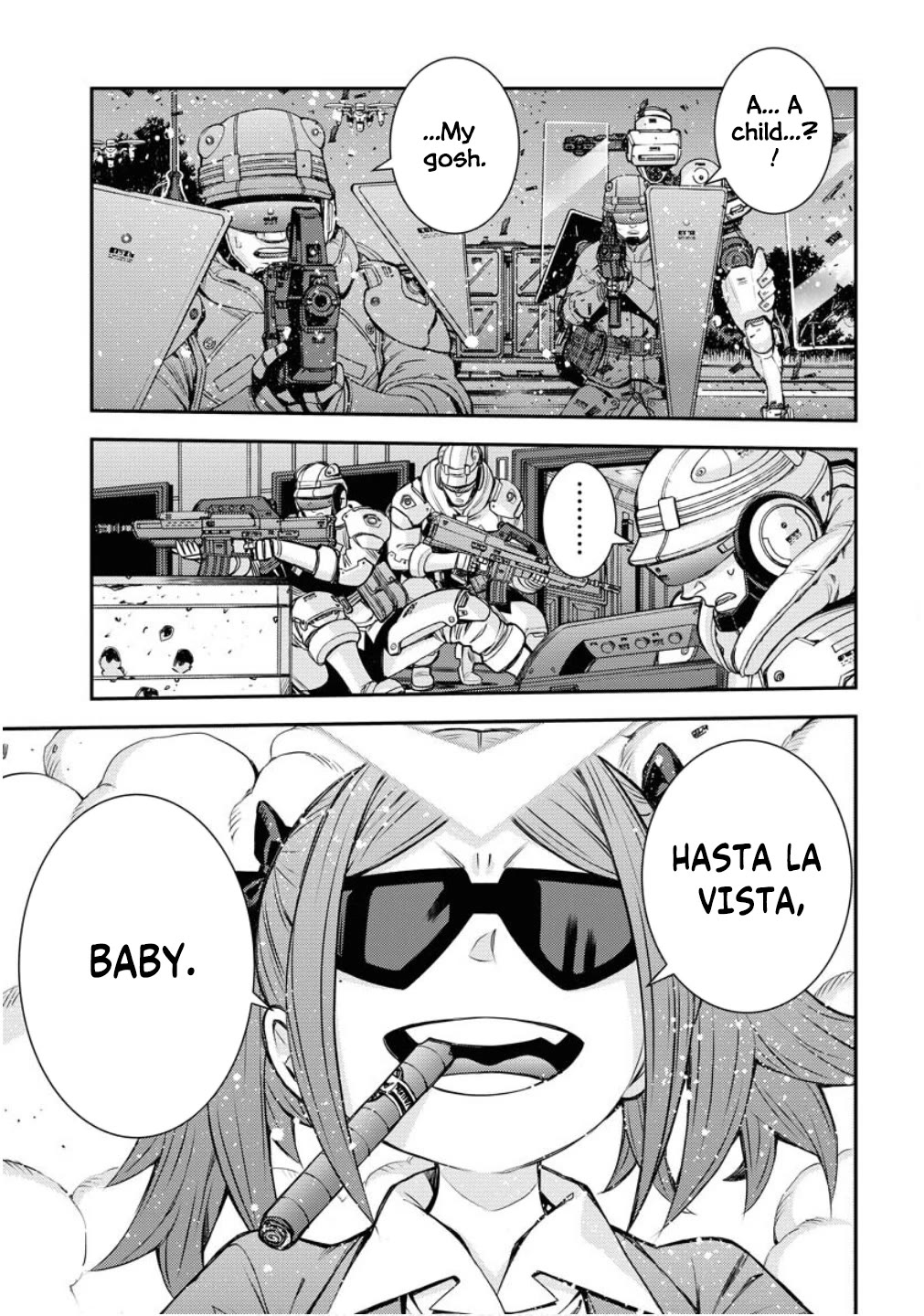 Aoki Hagane no Arpeggio chapter 173 page 8