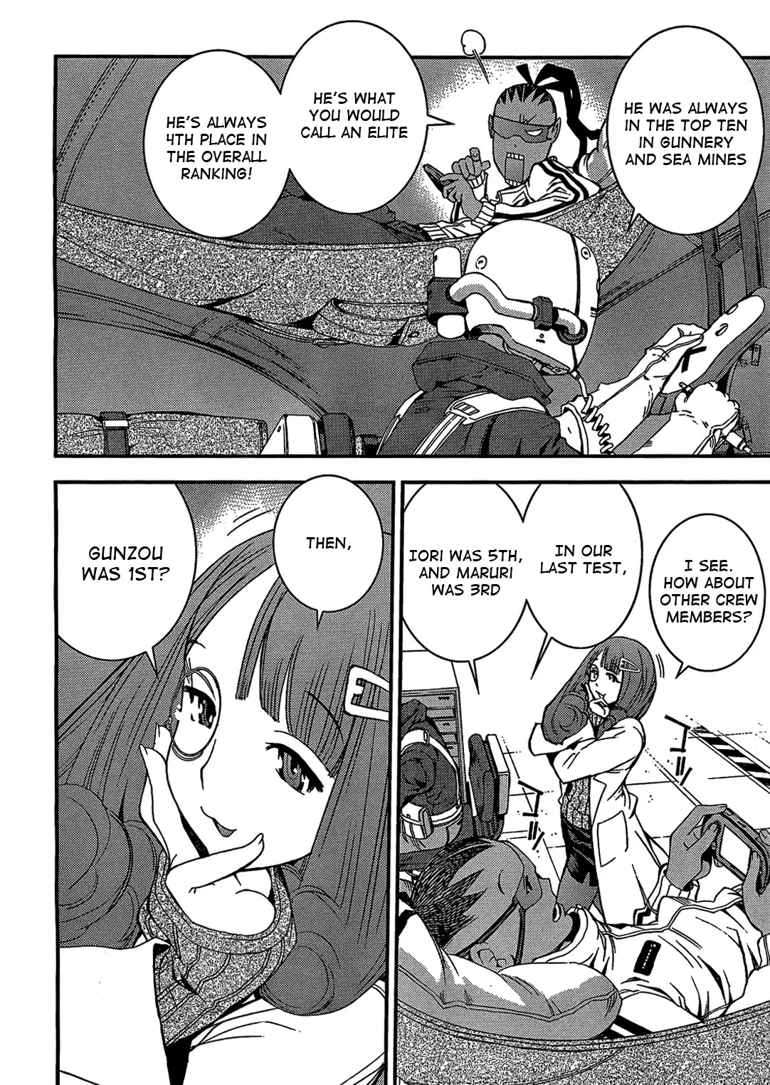 Aoki Hagane no Arpeggio chapter 23 page 19