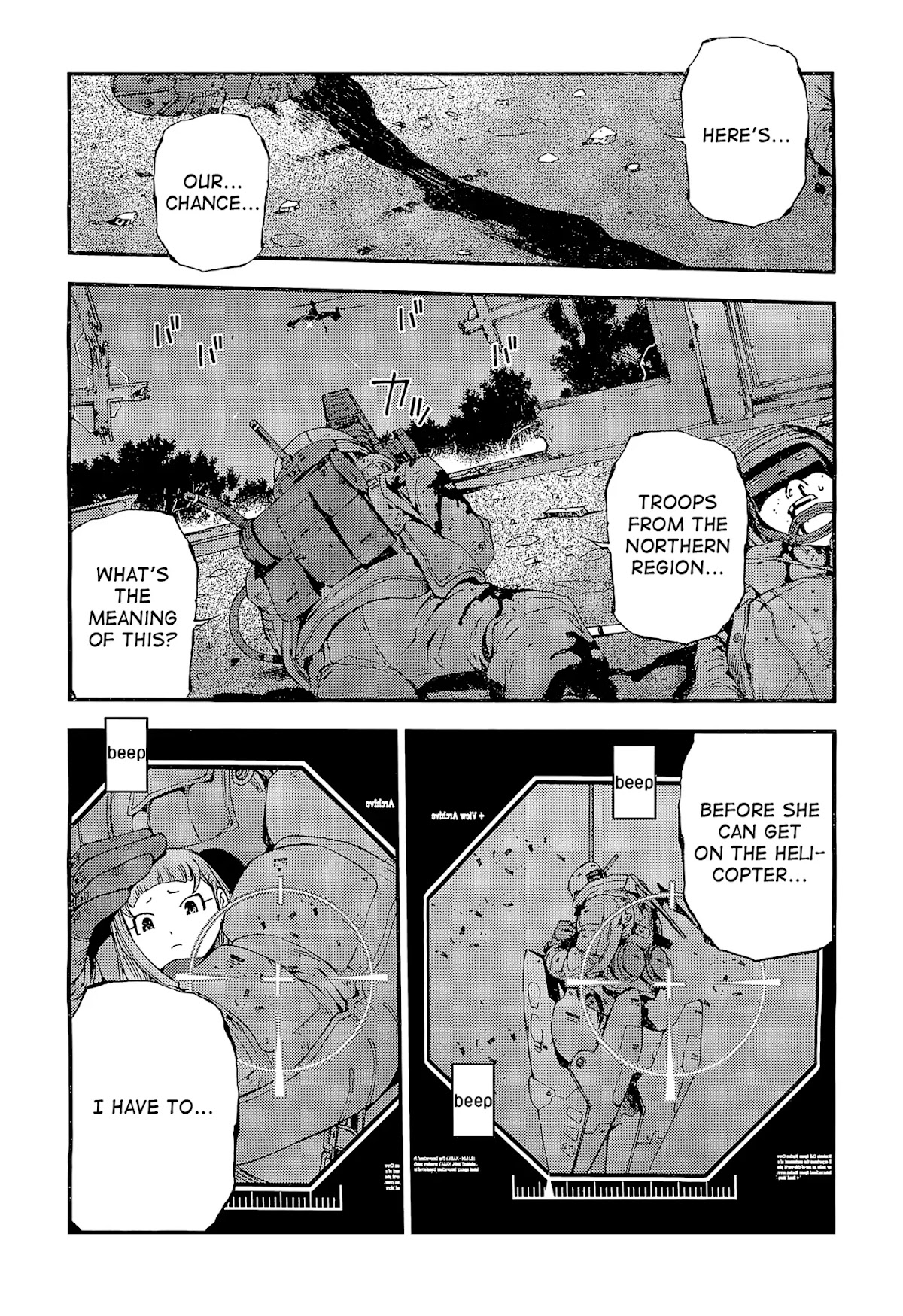 Aoki Hagane no Arpeggio chapter 28 page 23