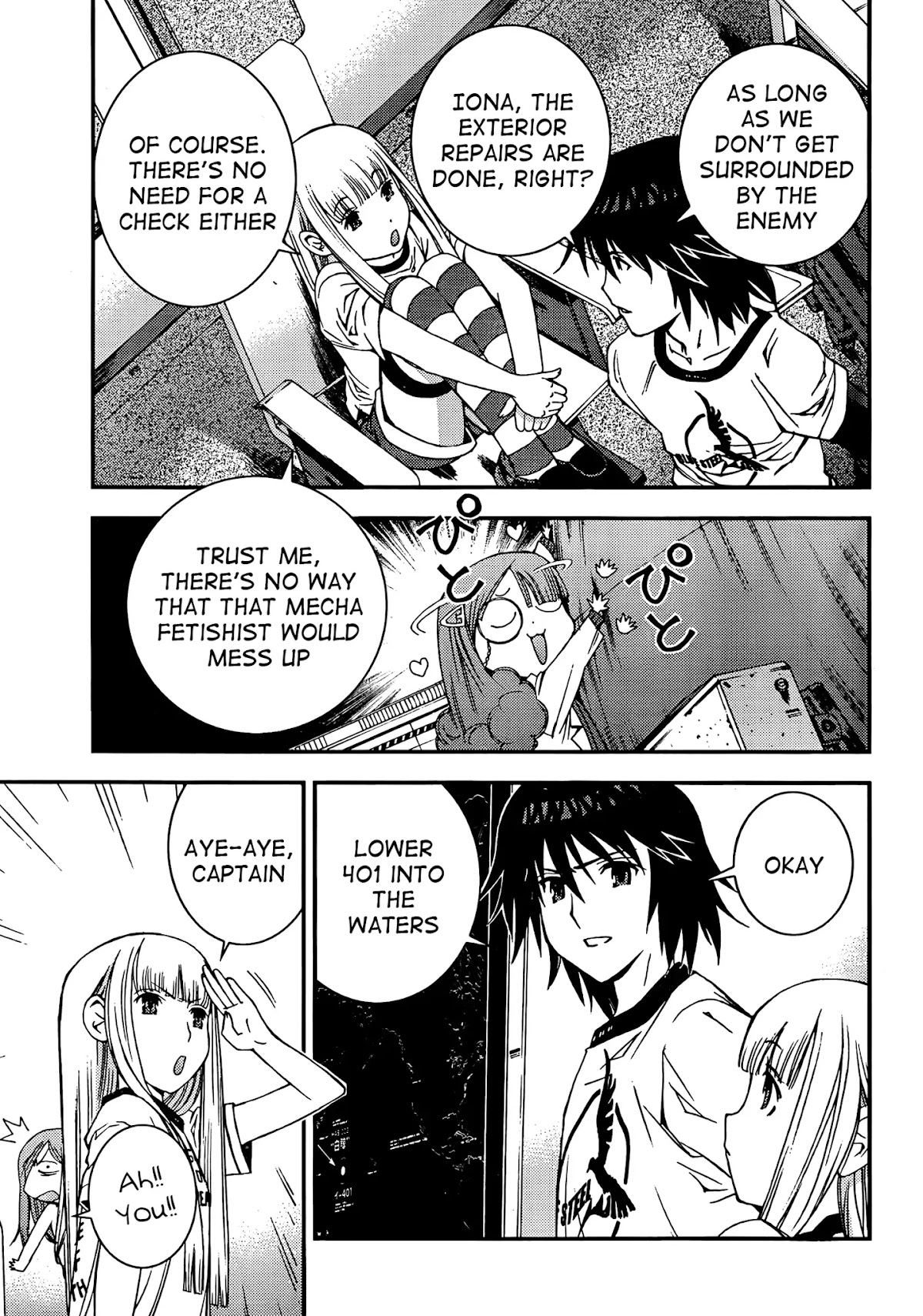 Aoki Hagane no Arpeggio chapter 30 page 19