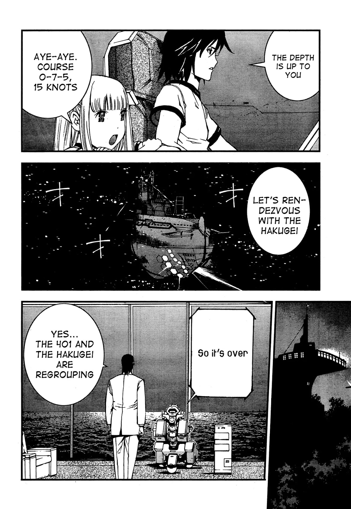 Aoki Hagane no Arpeggio chapter 35 page 14