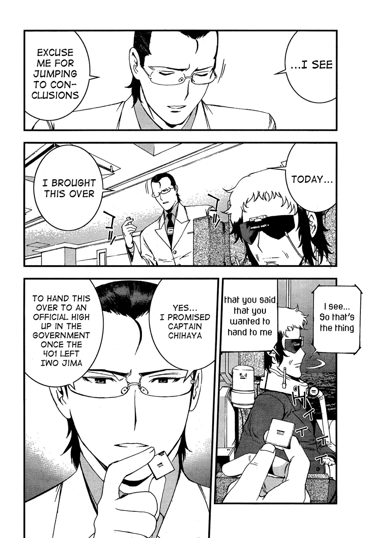 Aoki Hagane no Arpeggio chapter 35 page 16