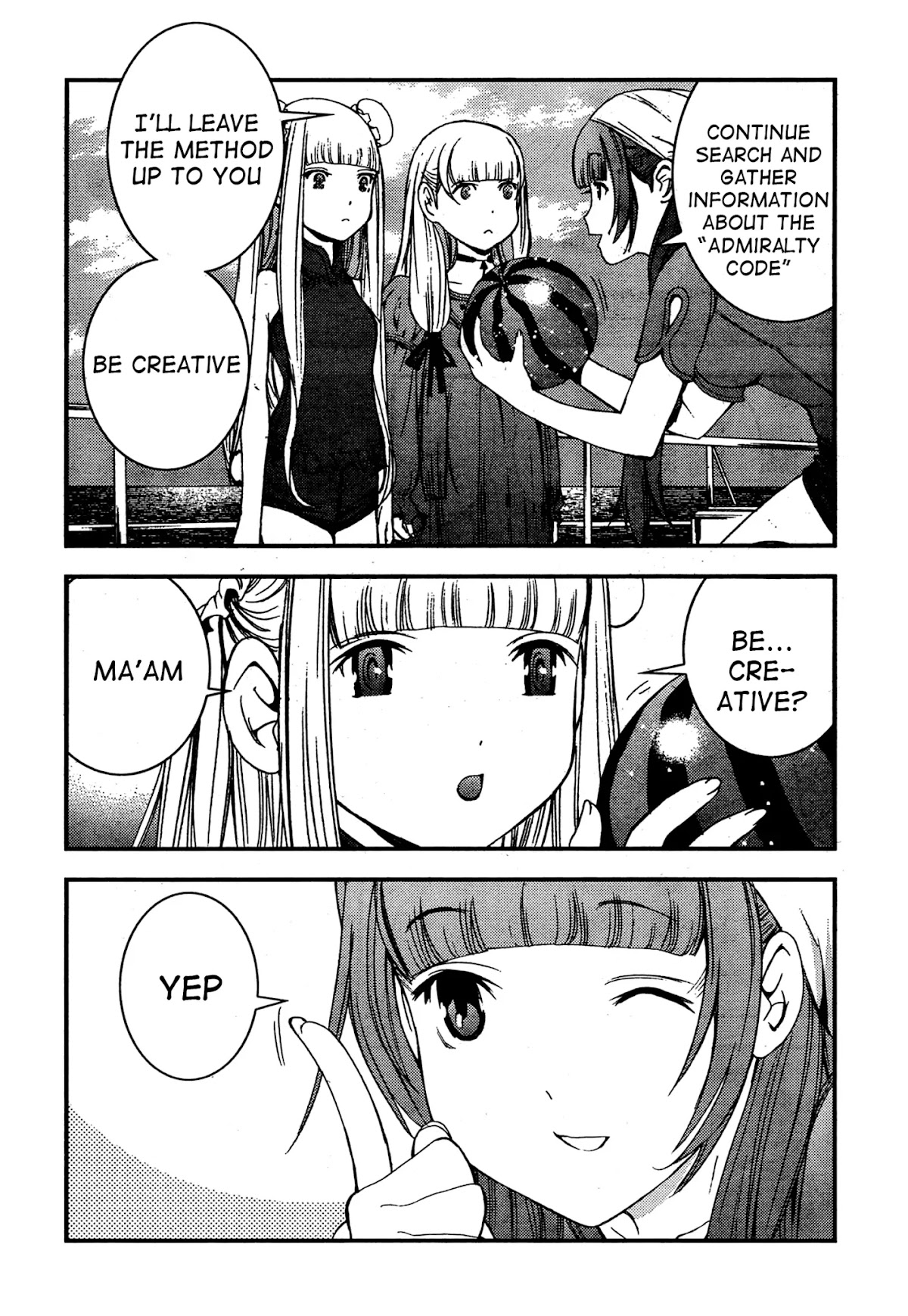 Aoki Hagane no Arpeggio chapter 36 page 23