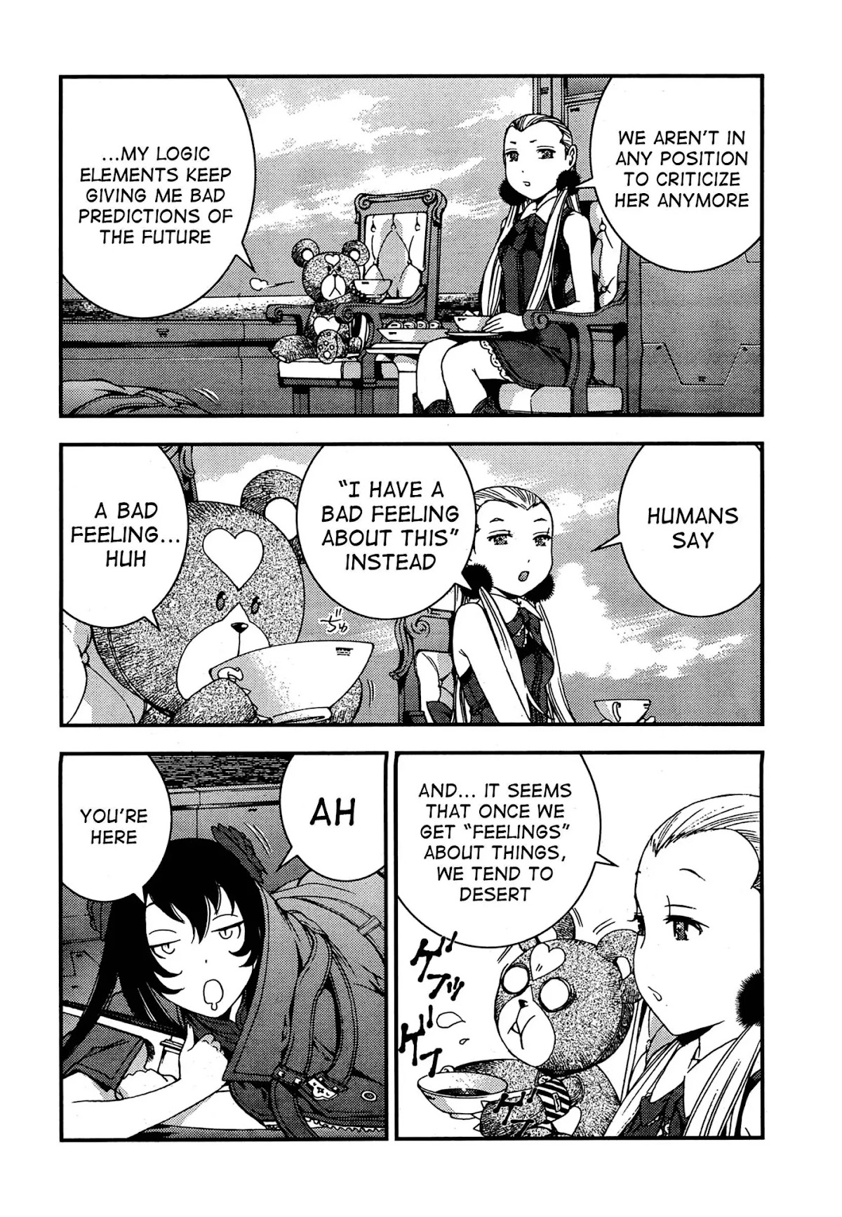 Aoki Hagane no Arpeggio chapter 36 page 9