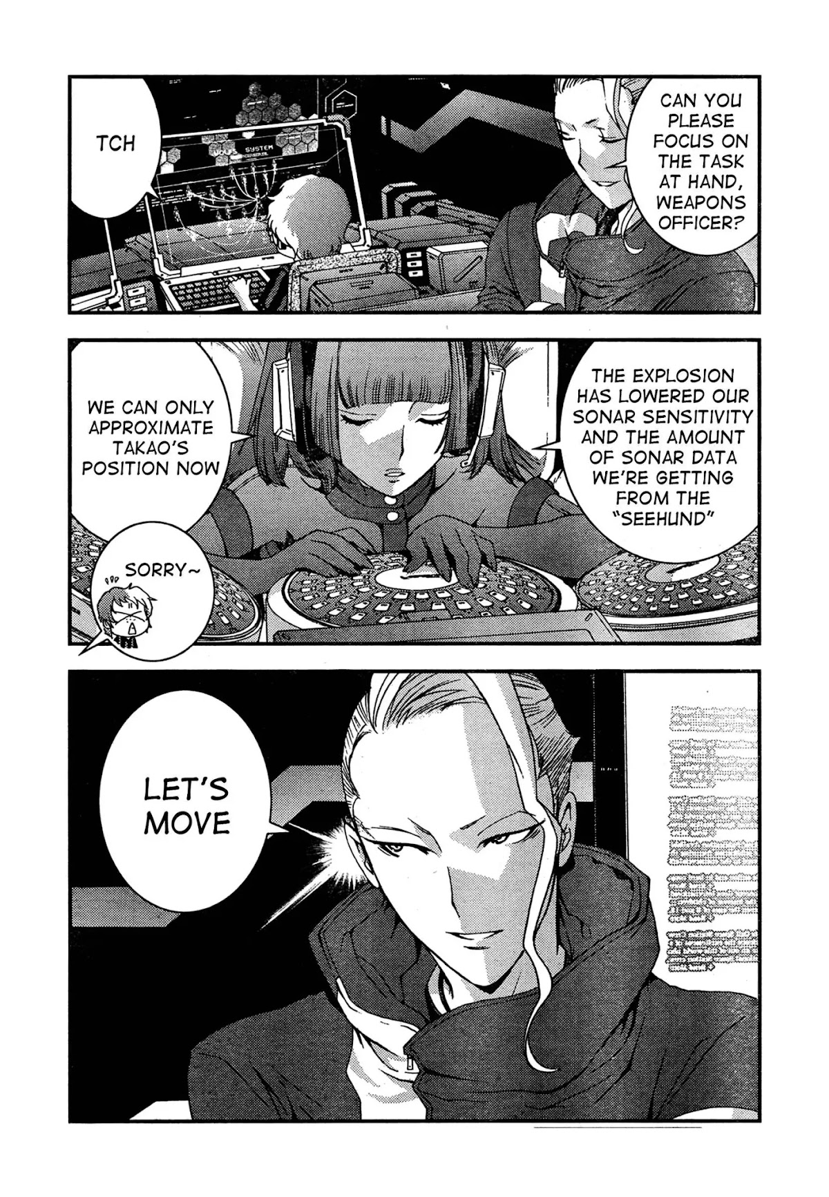 Aoki Hagane no Arpeggio chapter 37 page 17