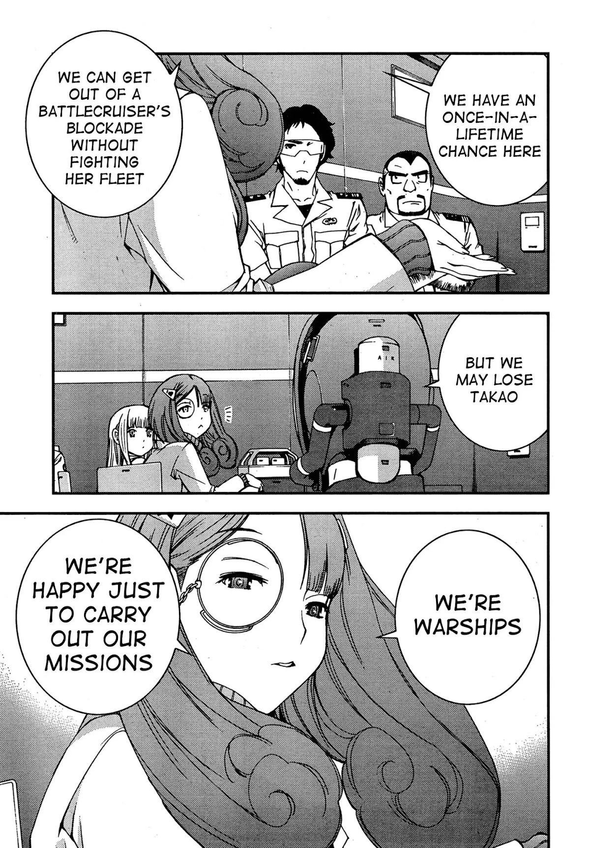 Aoki Hagane no Arpeggio chapter 38 page 11
