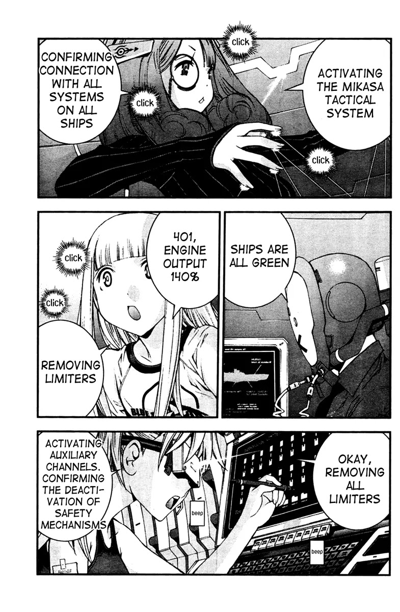 Aoki Hagane no Arpeggio chapter 40 page 28