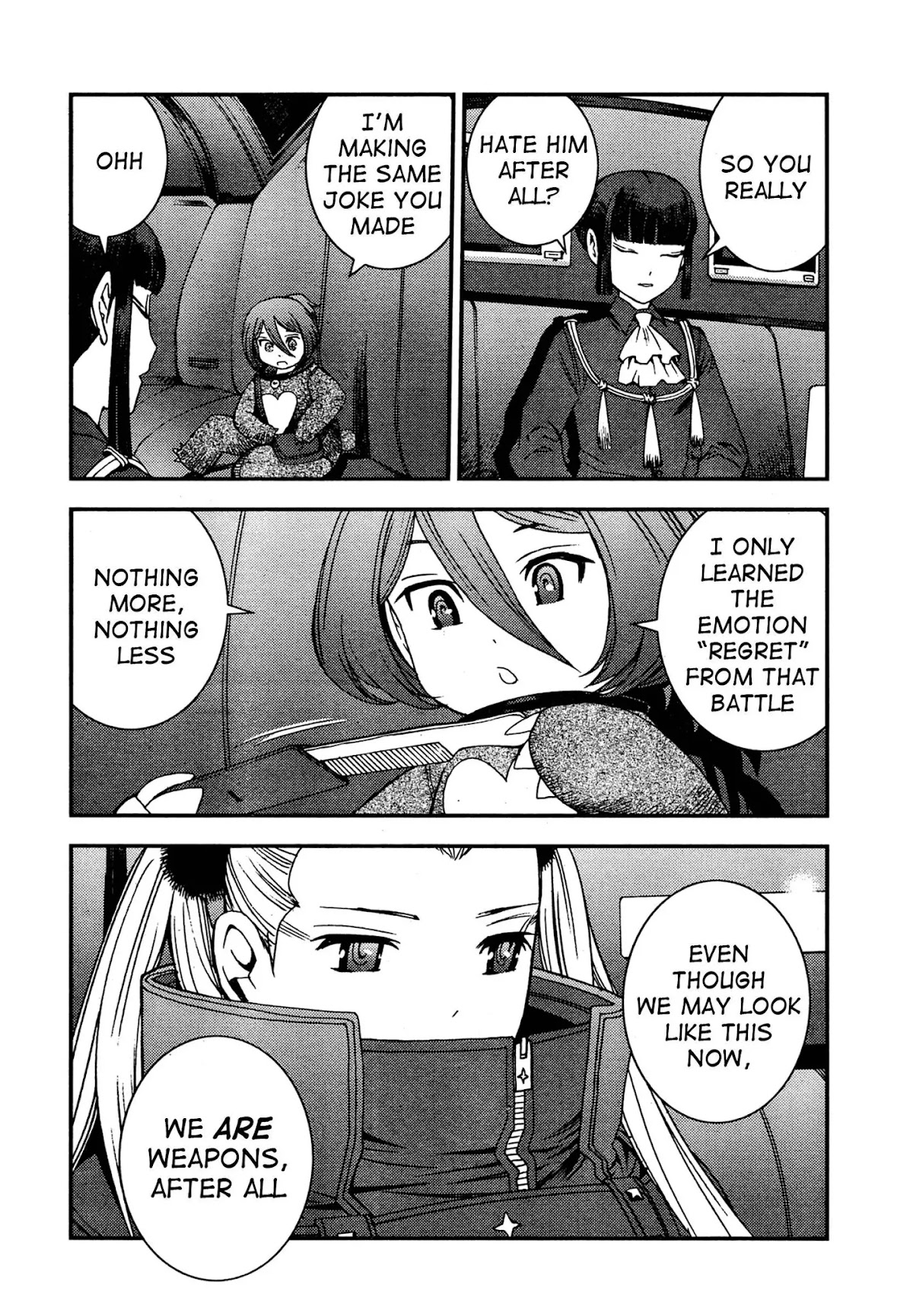 Aoki Hagane no Arpeggio chapter 45 page 13