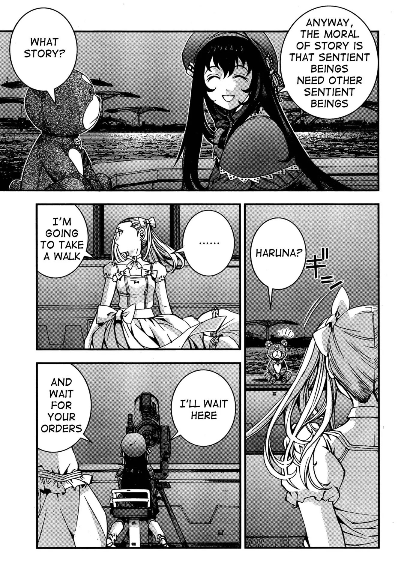 Aoki Hagane no Arpeggio chapter 45 page 33